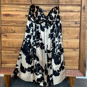 Milly strapless silk dress